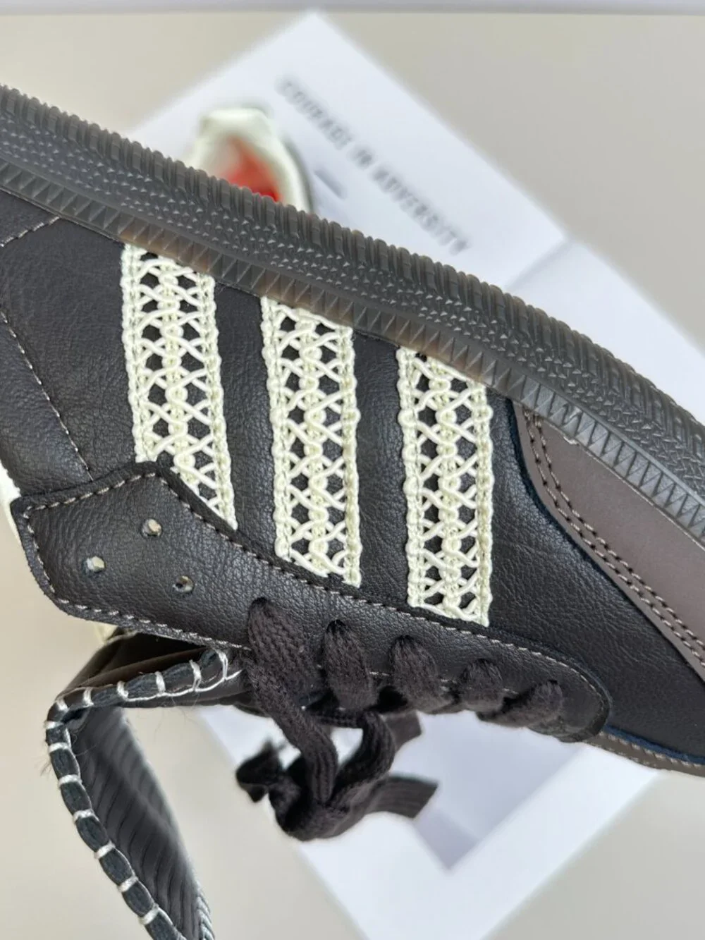 Women's Wales Bonner x Adidas Originals Samba Sneakers US8/EU38 - Picture 8 of 8